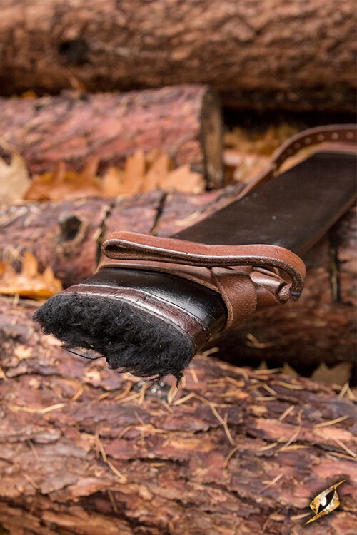 Schwertscheide Medium Rechtshänder schwarz