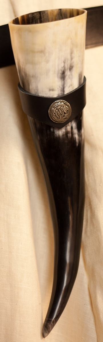 Trinkhorn mit Halter Wikinger ca. 300ml