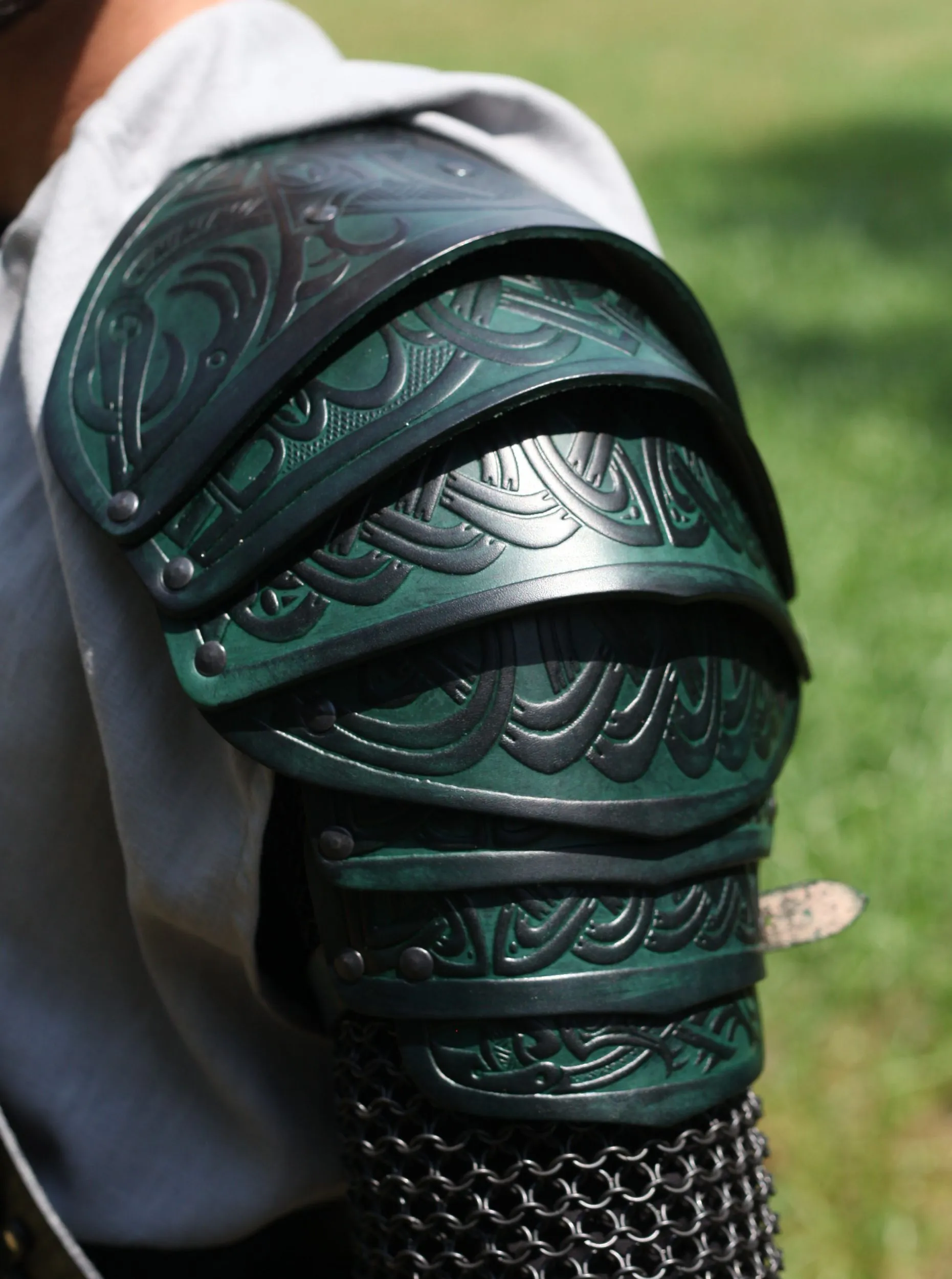 LARP Schulterrüstung Vendel