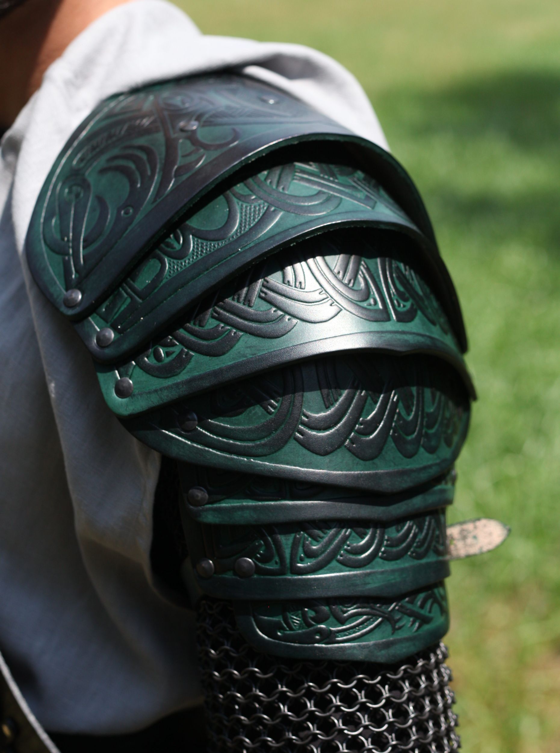 LARP Schulterrüstung Vendel