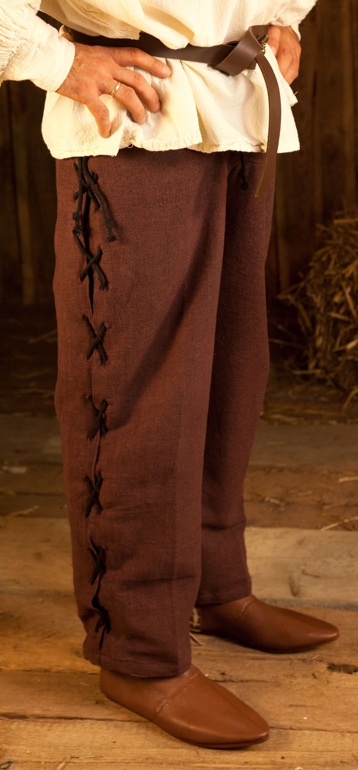 Mittelalterhose mit seitlicher Schnürung