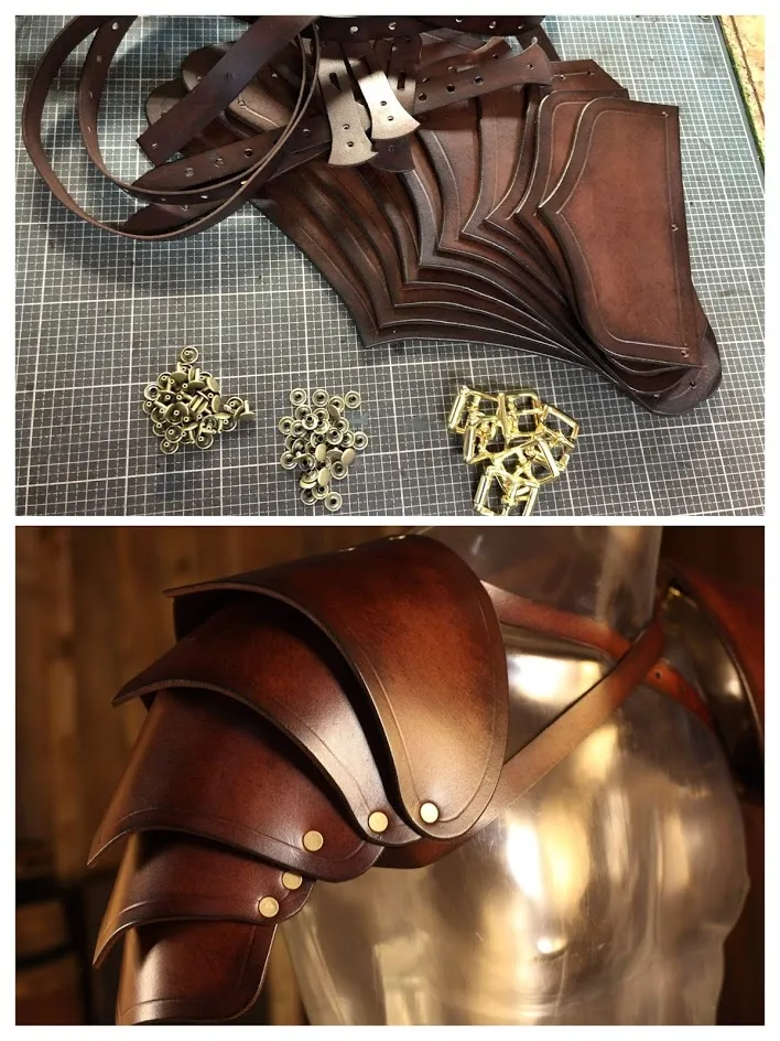 LARP Schulterrüstung DIY Bausatz