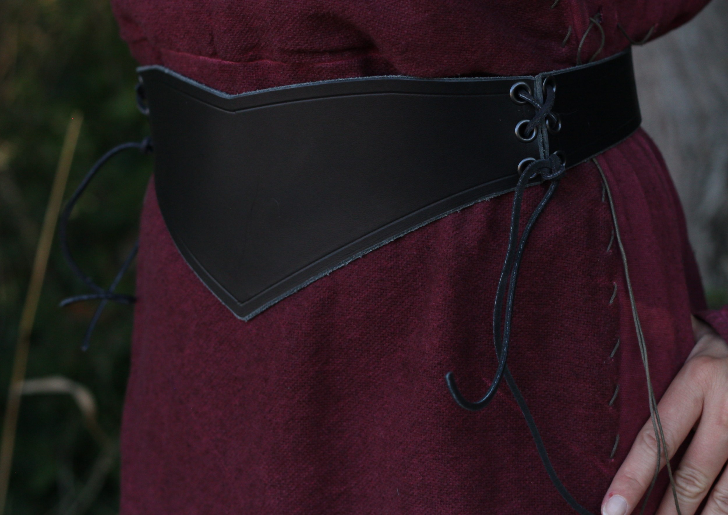 Miedergürtel aus Leder