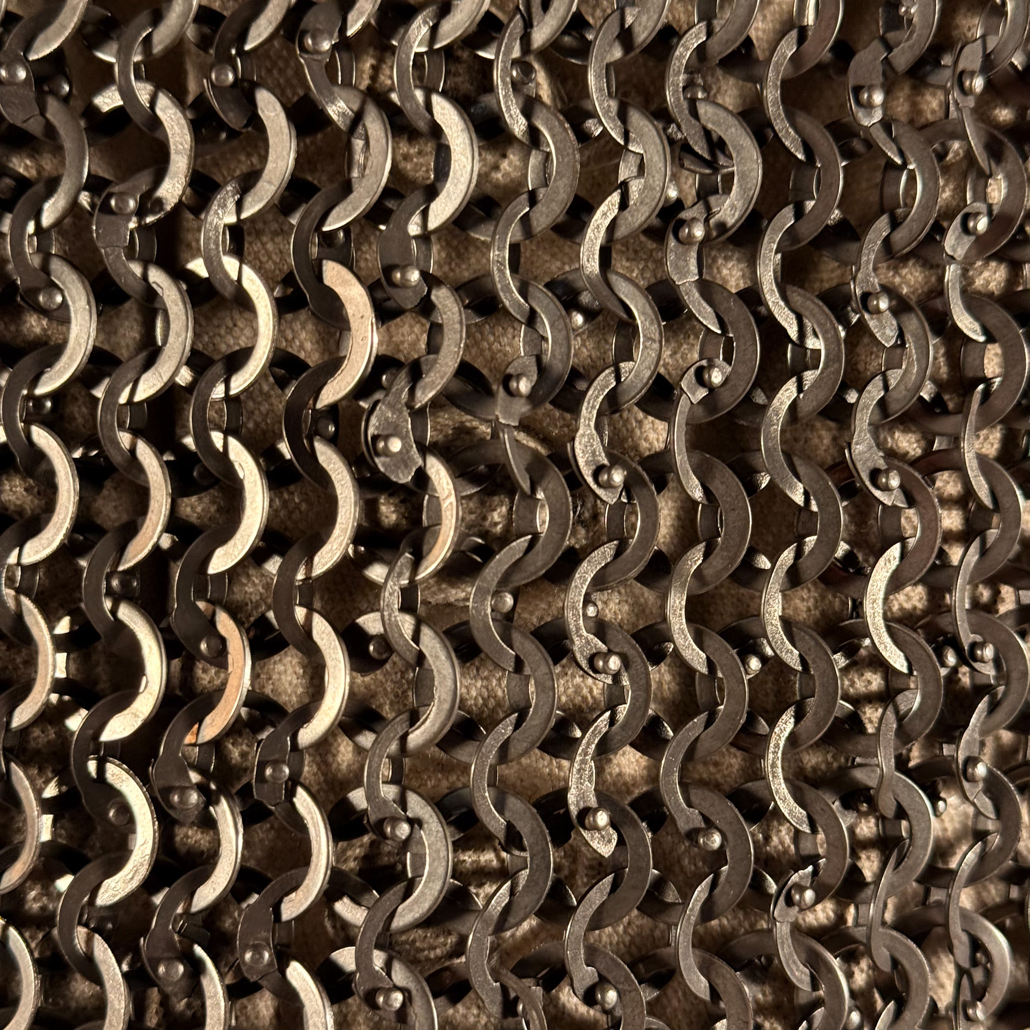 Kettenhemd Haubergeon Flachring ID 9mm, Edelstahl