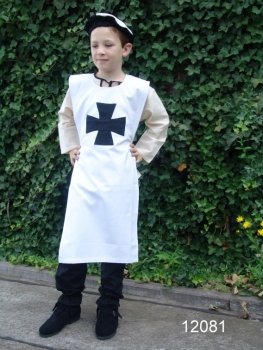 Waffenrock der Tempelritter für Kinder