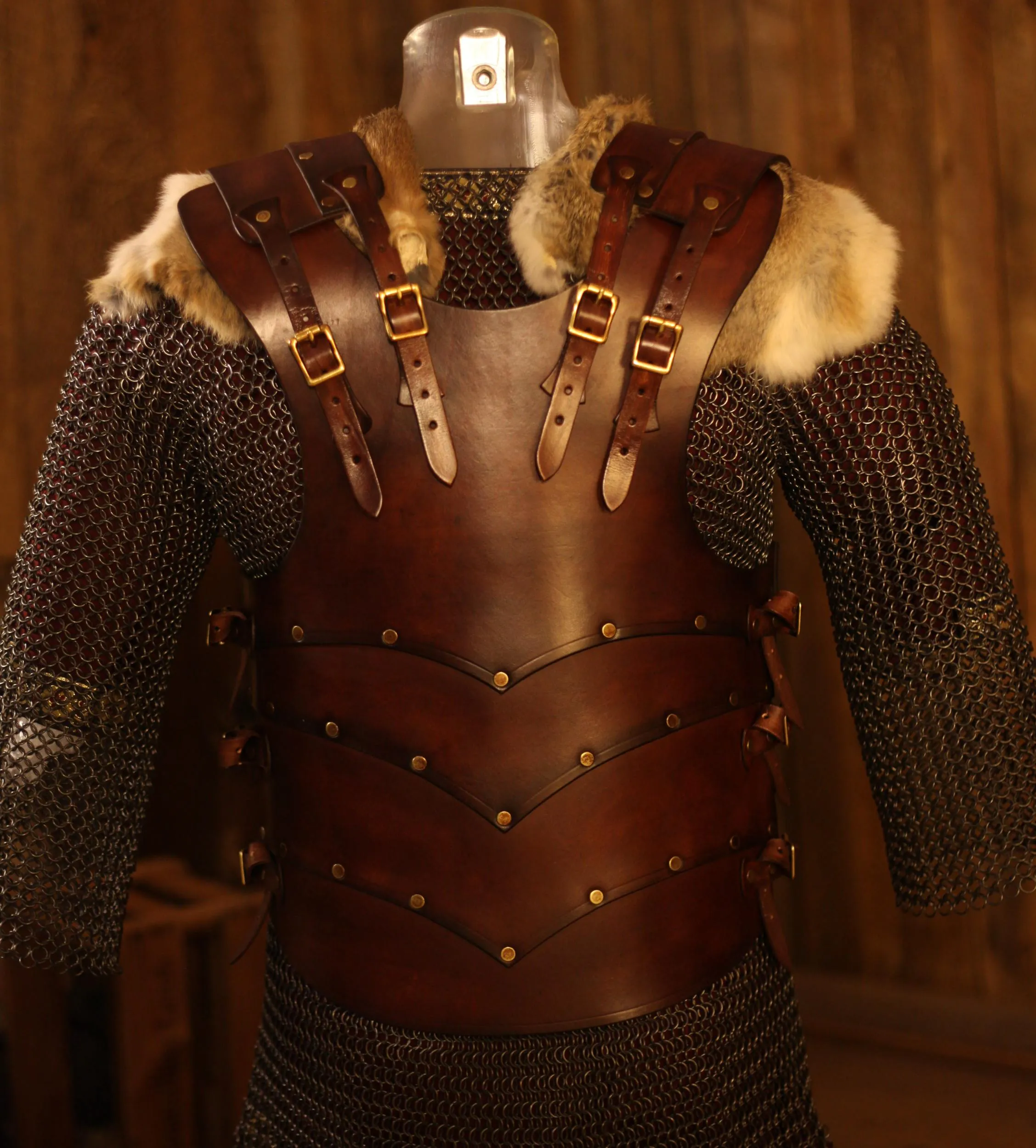 LARP Lederrüstung Draco Bausatz DIY