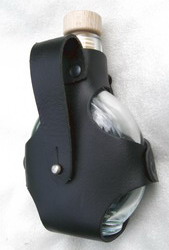 Feldflasche Flachmann mit Halter 0,2l