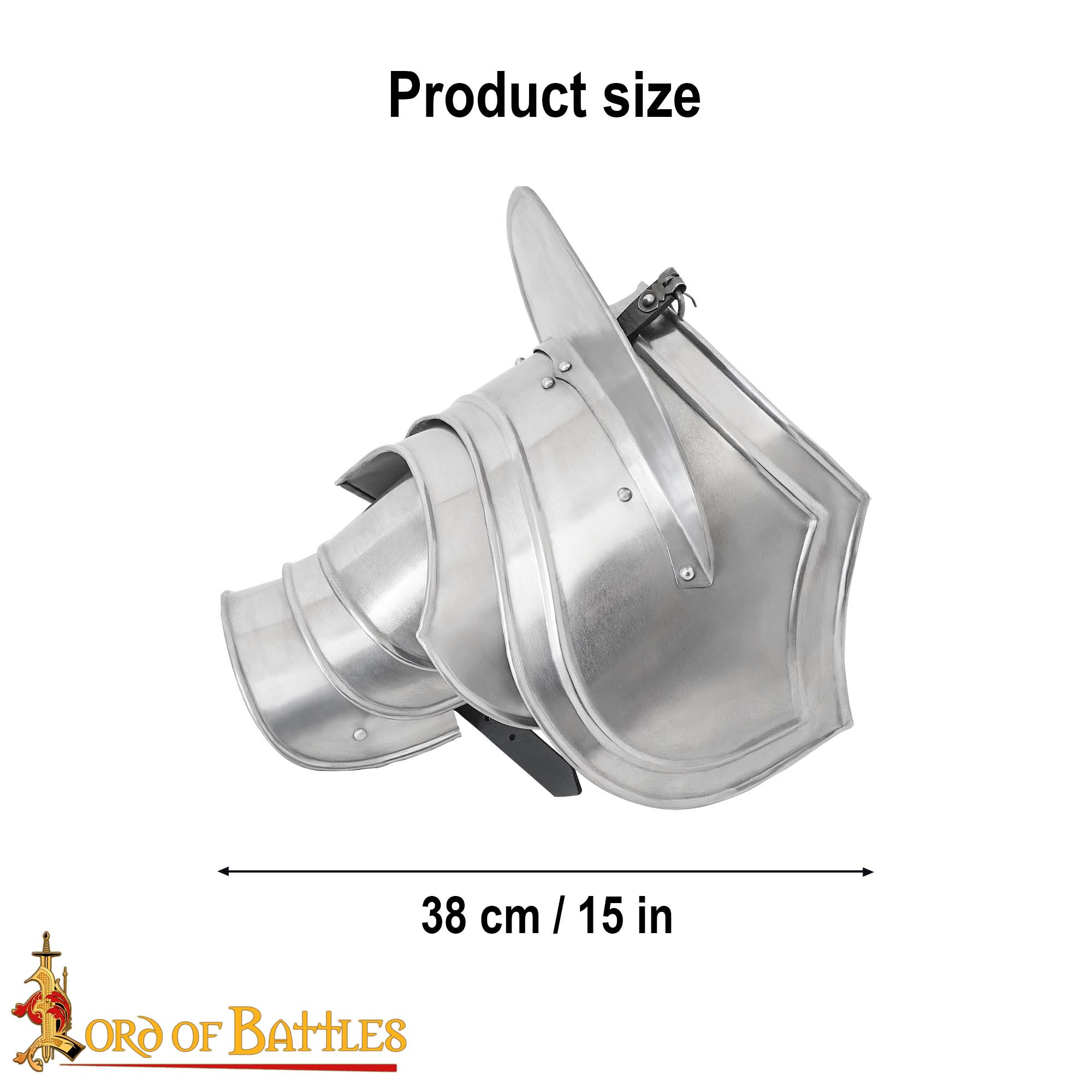 Fantasy Stahlschulterpanzer