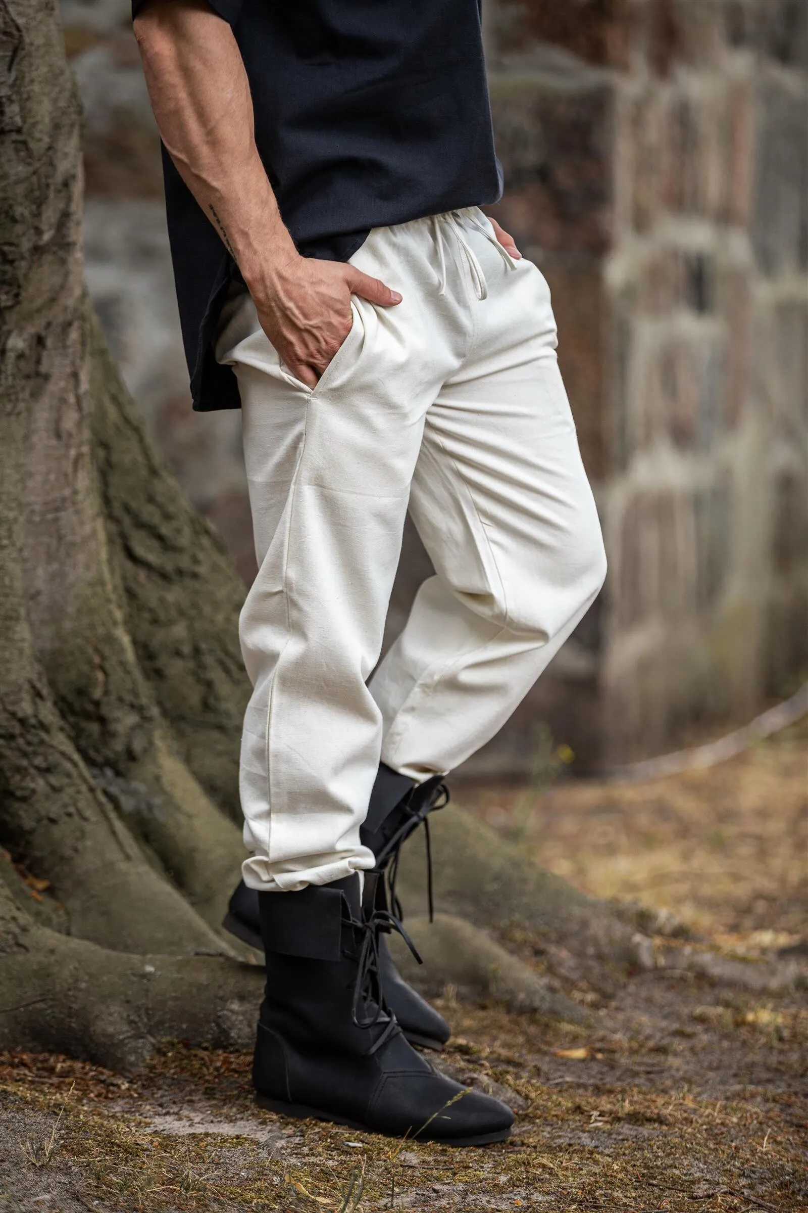 Mittelalter-Hose mit Gummizug
