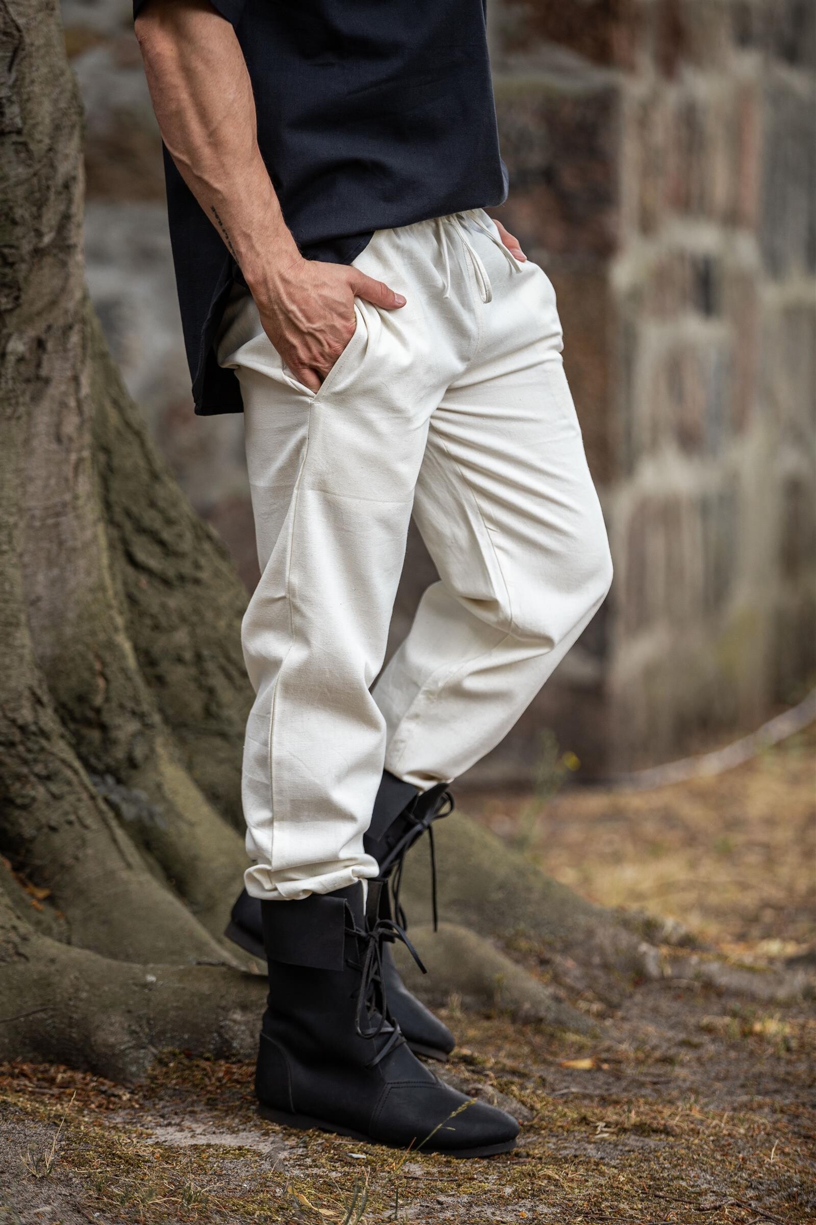 Mittelalter-Hose mit Gummizug