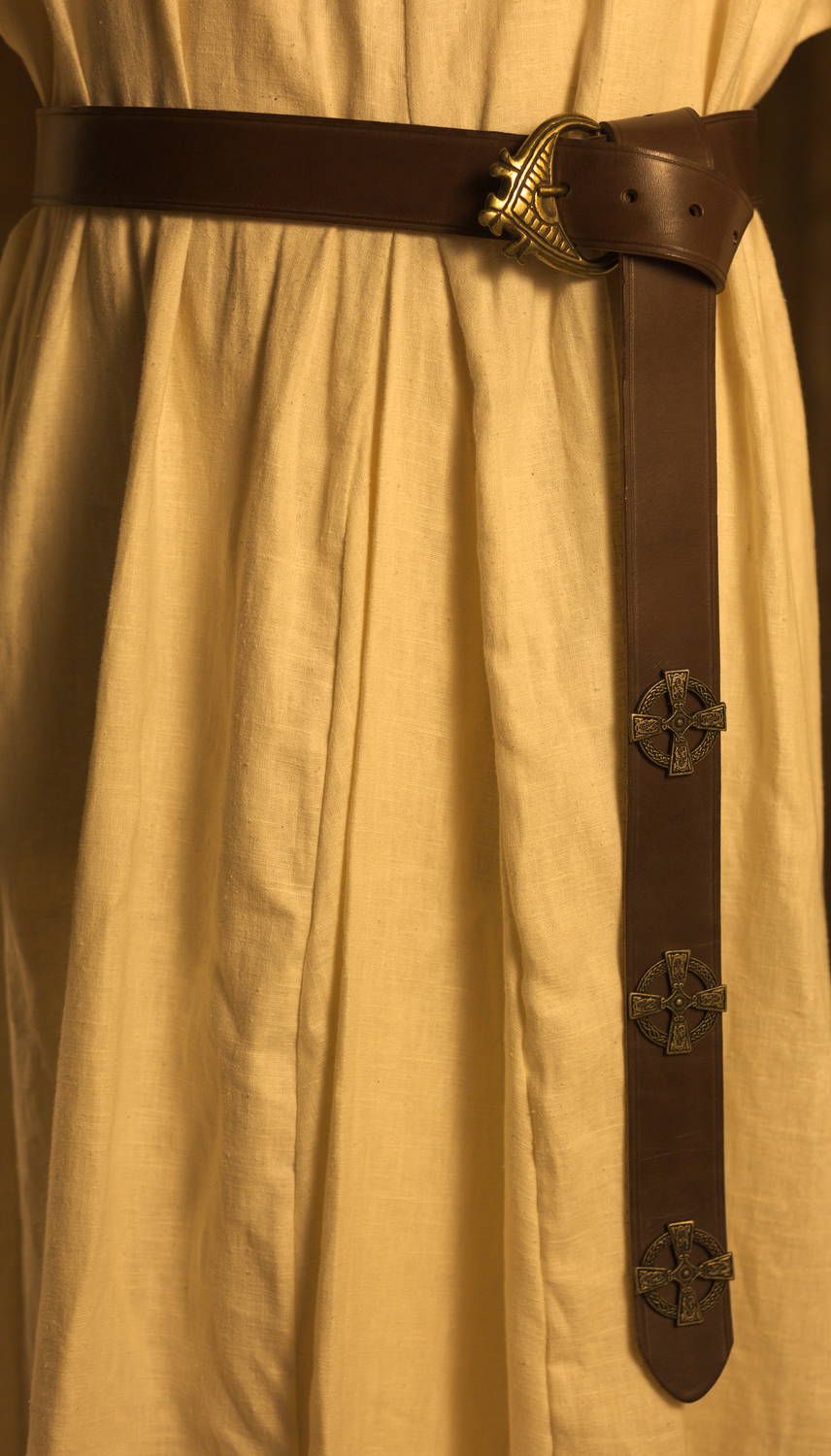 Langgürtel Keltenkönig Braun