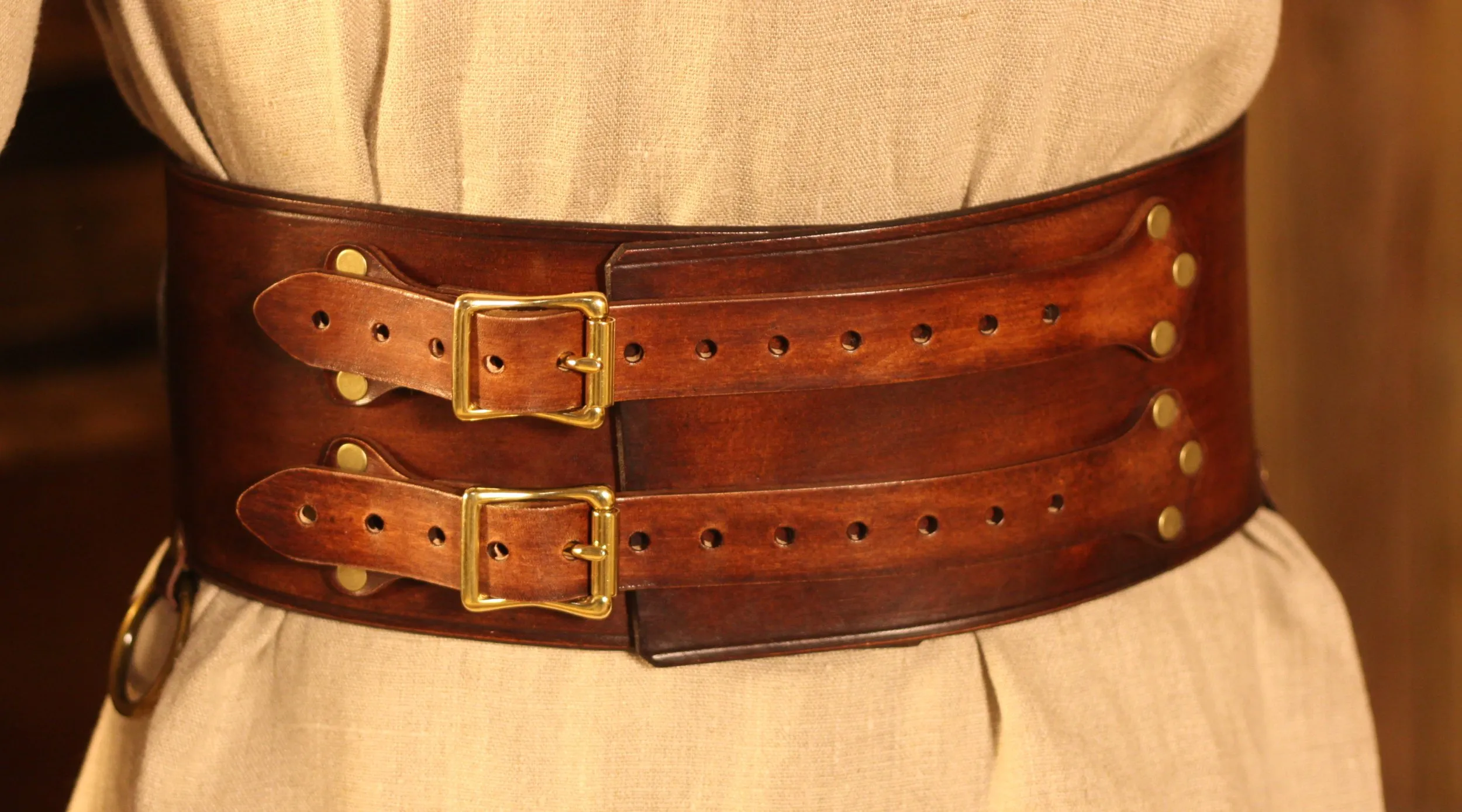 Bausatz für Breitgürtel 12,5cm mit Ringen