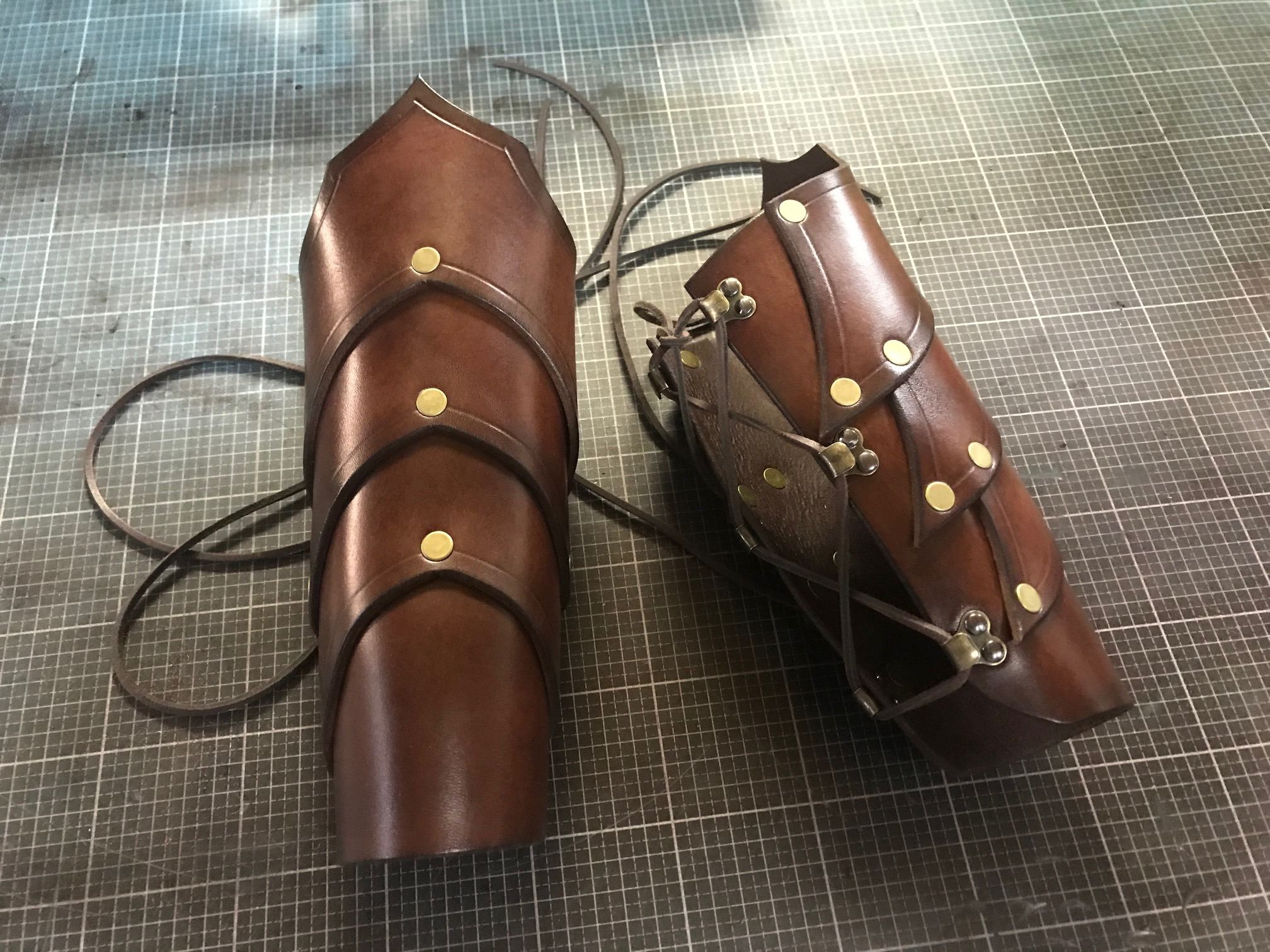 LARP Armschienen Draco DIY Bausatz