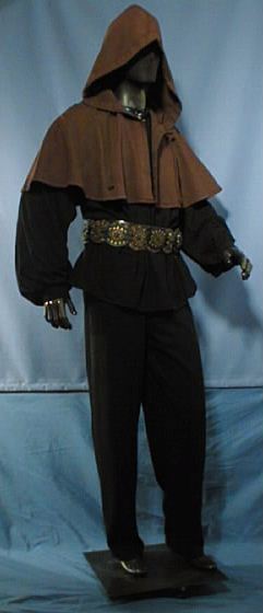 Gugel mit runder Kapuze