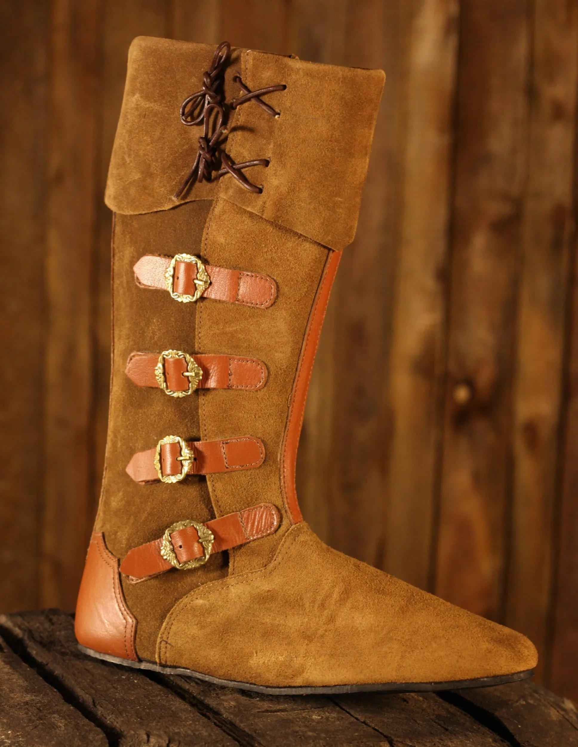 Mittelalterstiefel Sewolt braun
