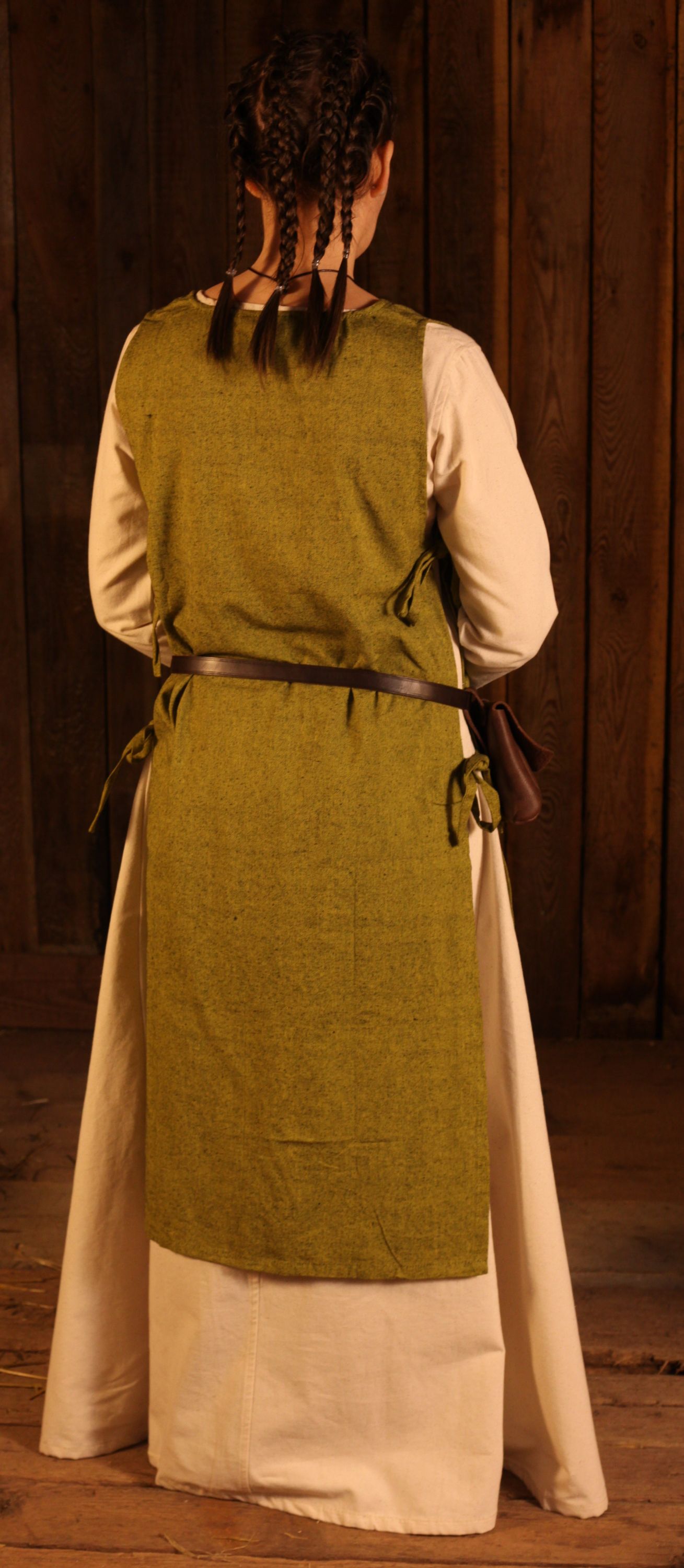 Überkleid Haithabu Safrangelb