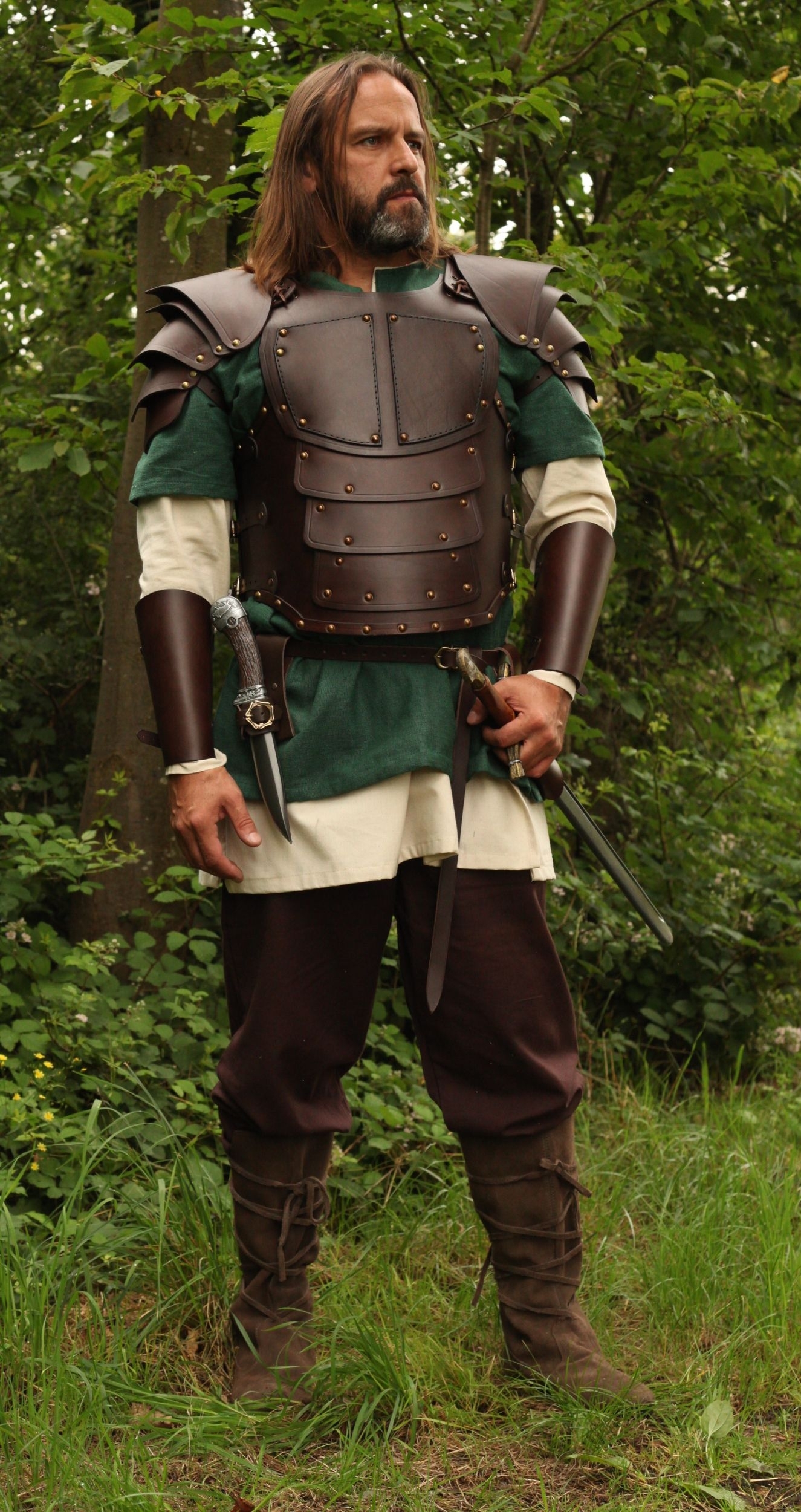 LARP Lederrüstung Drachenreiter