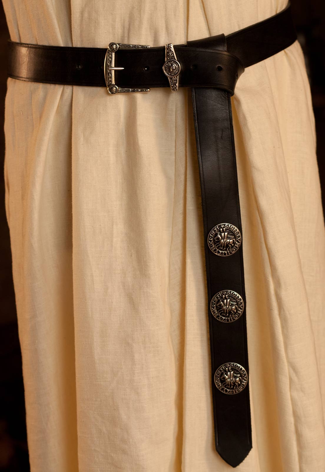 Langgürtel Tempelritter 4cm