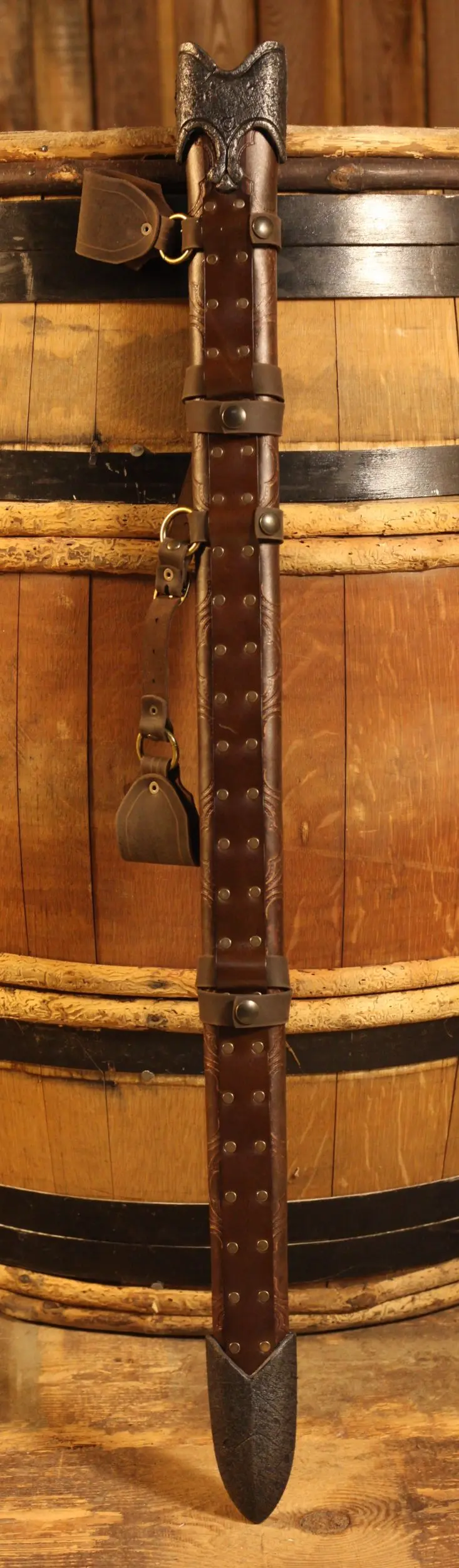 Schwertscheide für Geralt''s Schwert Witcher, braun