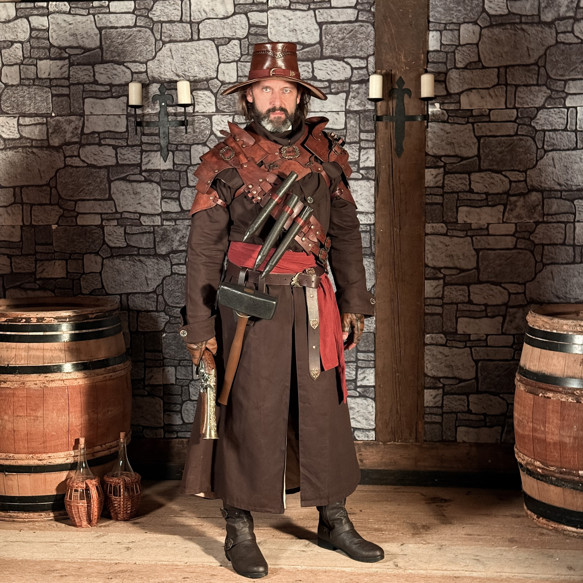 Komplettkostüm Hexenjäger